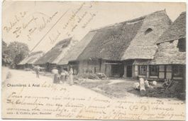 LANDWIRTSCHAFT/STROHDACHHAUS 1909 Ins BE