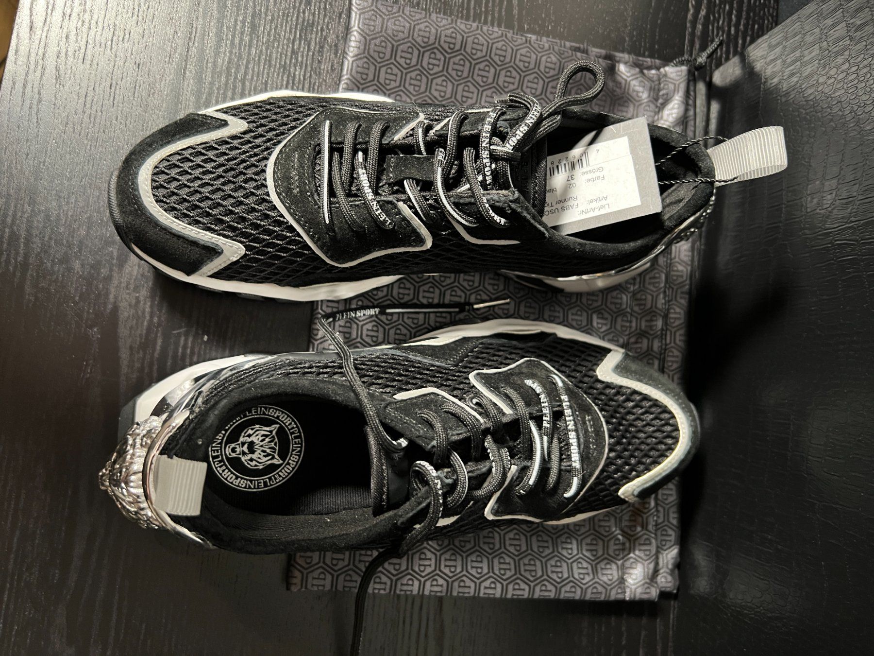 Scarpe da donna: Plein Sport - Sneaker "Chrome Tiger" – Usato da Lugano venduto da d_ferrari 4