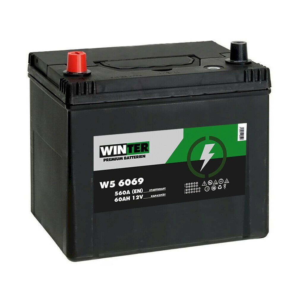 Batterie: Winter Asia Autobatterie 12V 60AH – Nuovo e nell'imballaggio originale da Bottighofen venduto da zaap