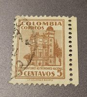Kolumbien 1946 alte briefmarke