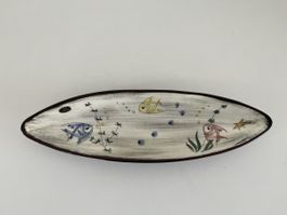 Vintage Keramik Schale / Handarbeit