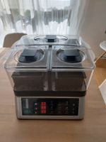 Elektrischer Dampfgarer HEA – 3 Behälter (2× 2.2L + 1× 4.5L)