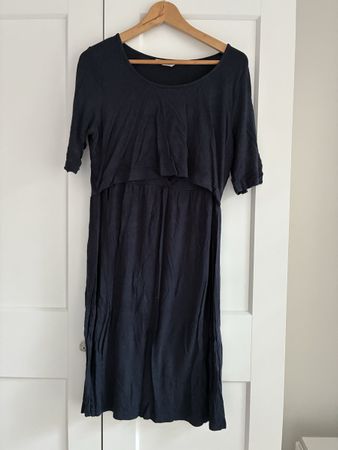 Seraphine Umstandskleid dunkelblau Groesse XS Zustand gut