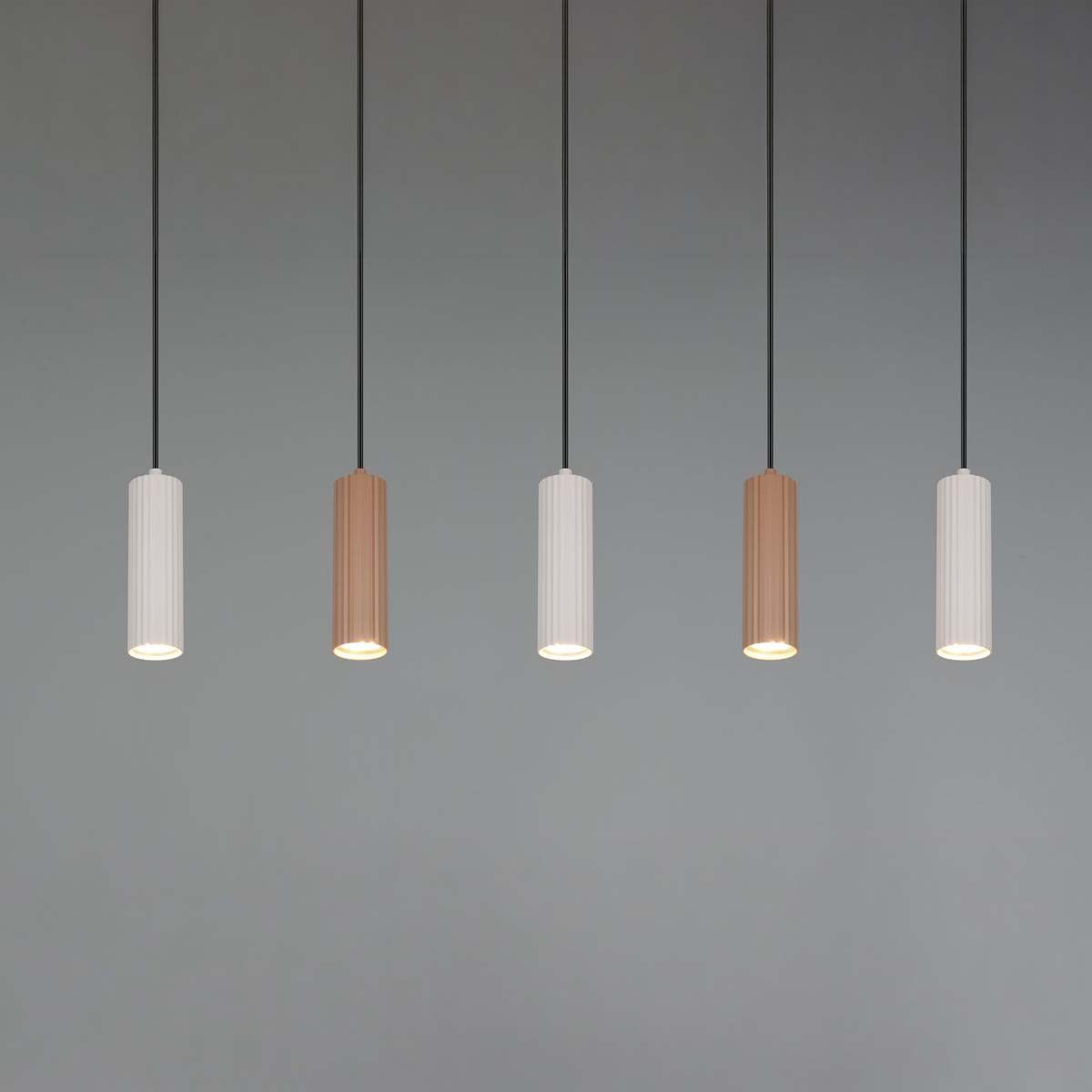 Lampadari & plafoniere: Pendelleuchte, Grau, 85 cm x 9 cm – Nuovo (secondo la descrizione) da Kreuzlingen venduto da Smart-Light 2