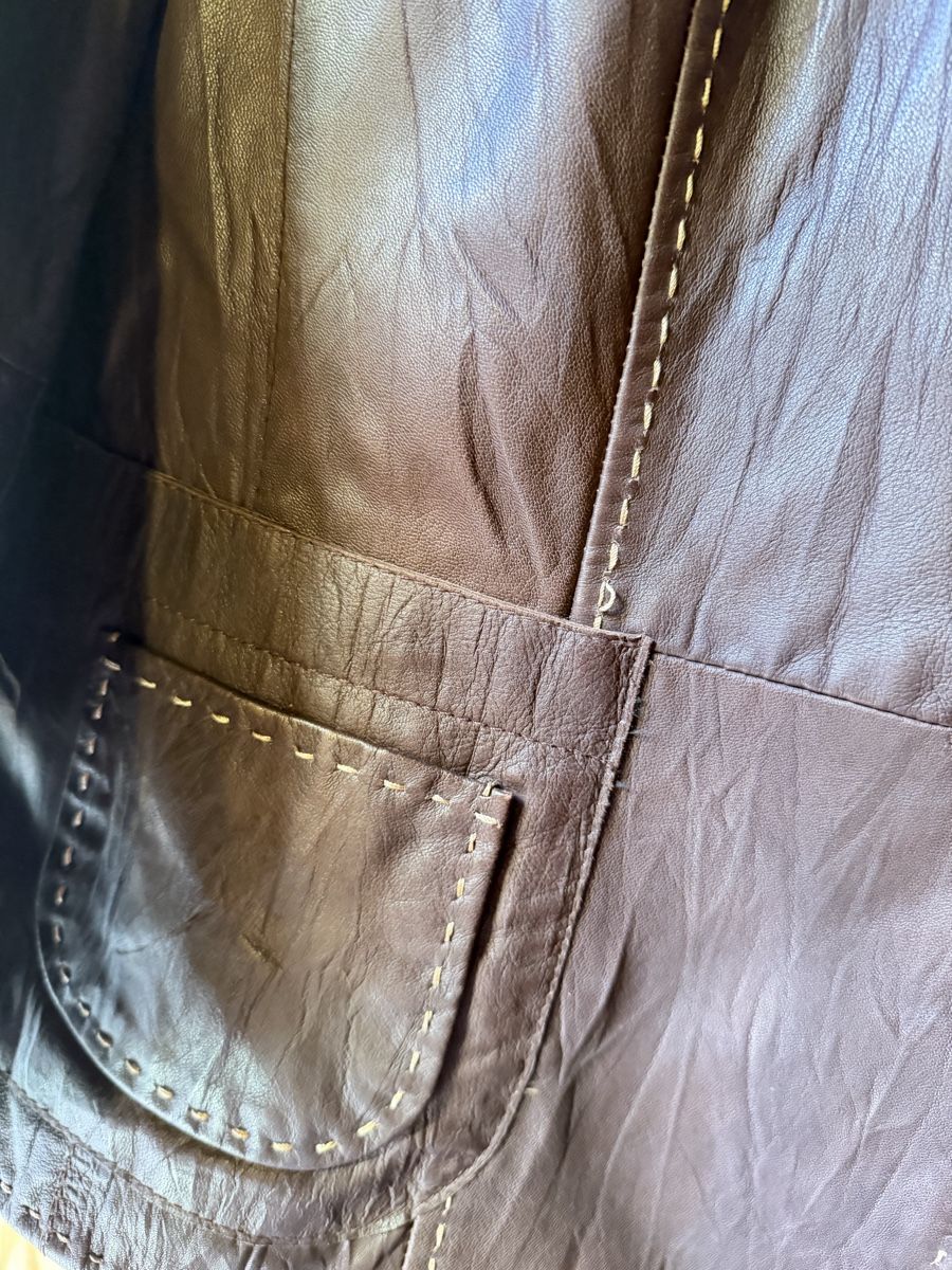 Gerry Weber Vestes: Lederblazer von Gerry Weber – D'occasion à Donat par troja007 2