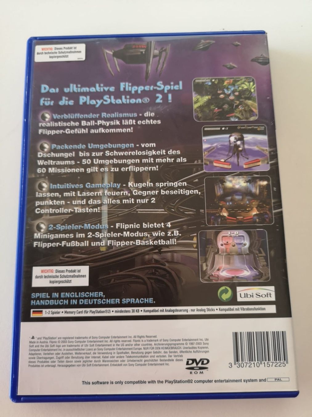 Sony Giochi: Flipnic (PS2) – Usato da Herisau venduto da Seyashop1 2