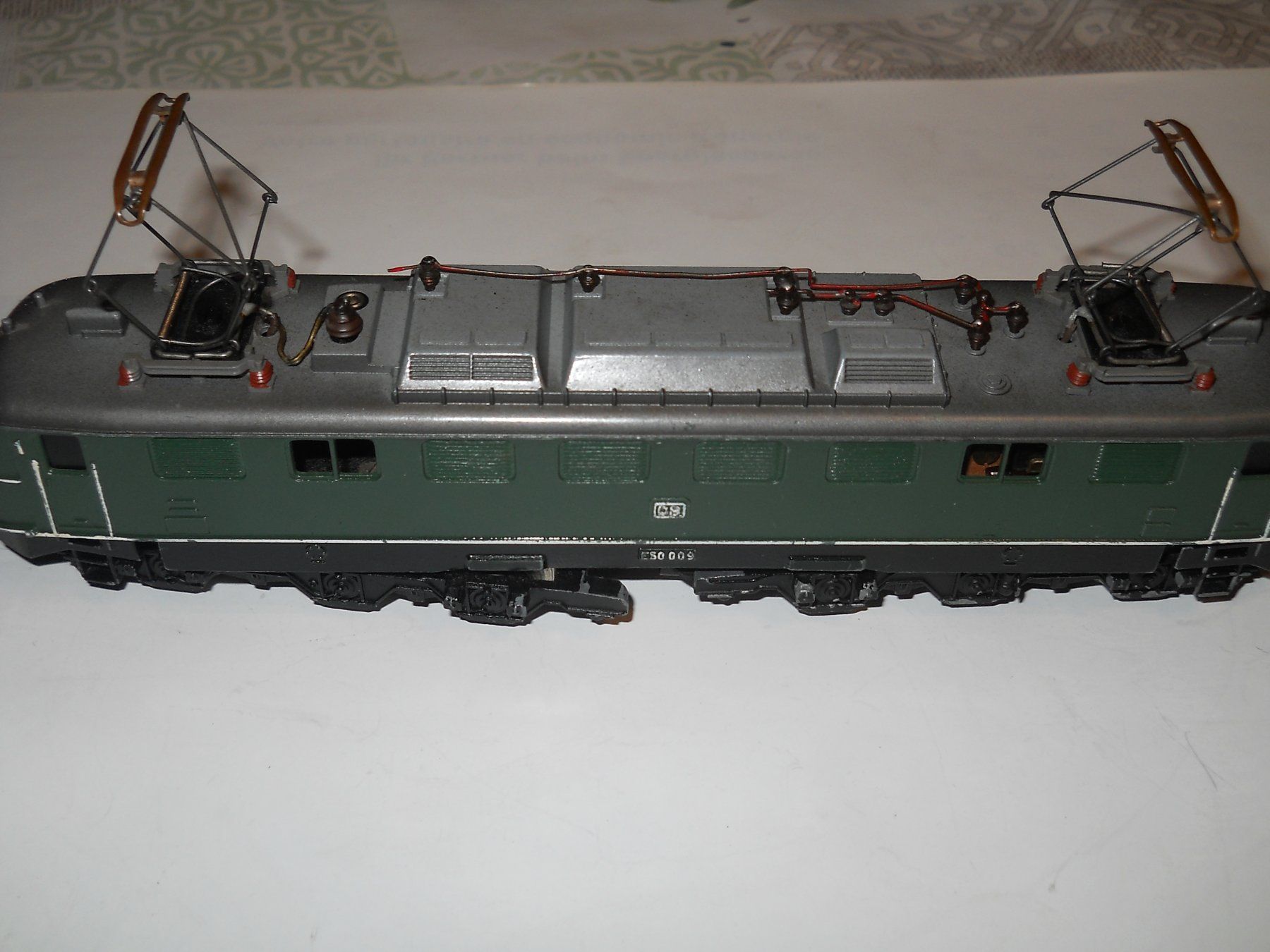 Trix Modelleisenbahnen: E-Lok E 50 Gussmodell TRIX – Gebraucht aus Schwanden GL von roerich20 4