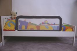 2 barrières de lit portables gris foncé, Marque: Safety 1st