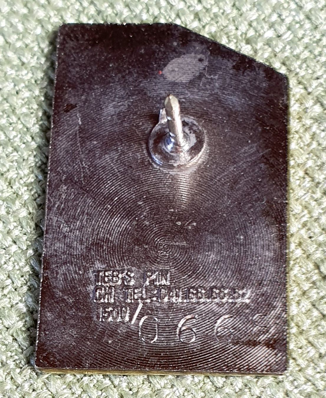 Placchette & Badge: C012 - Pin Ebikon Schurtenberger Schweiz – Usato da Reinach BL venduto da Boston-Verkauf 1