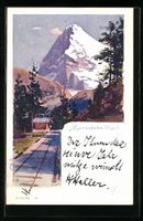 Mürrenbahn, Bahnstation unter dem Eiger