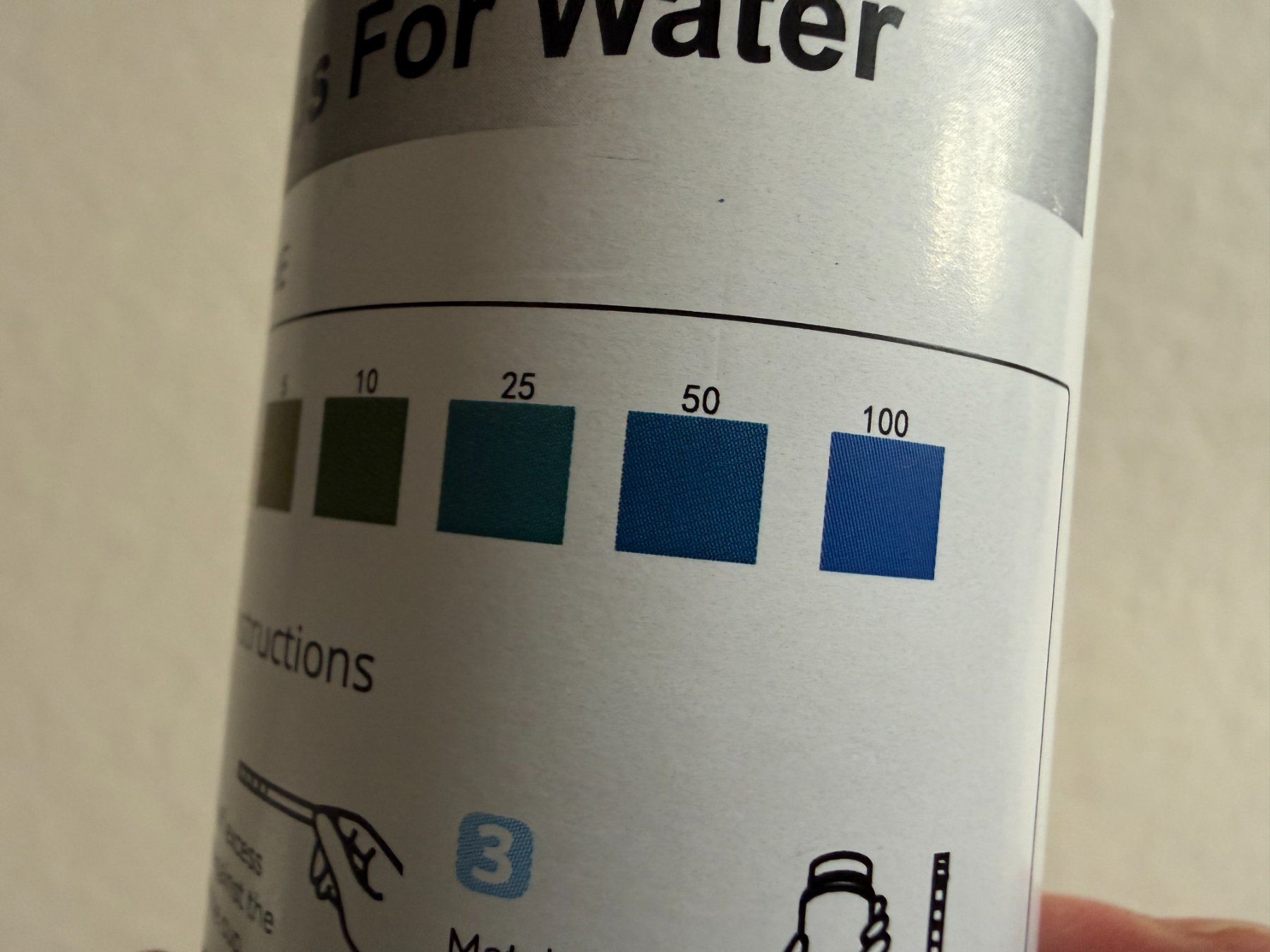 Misurare: Kupfer-Teststreifen 0 - 100 ppm, ca. 40 Stück – Usato da Lützelflüh-Goldbach venduto da Napfnugget01 2