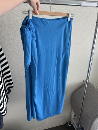 Rock Damen blau Grösse M ZARA guter Zustand