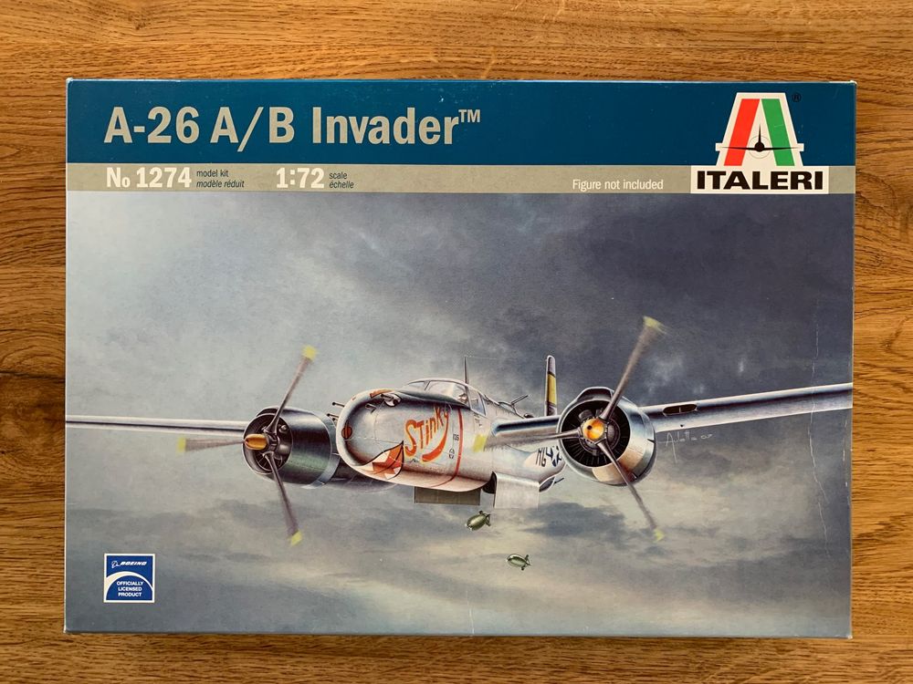 Italeri 1/72 WW2 USAAF A-26A/B Invader # 1274 | Fields of Glory Models