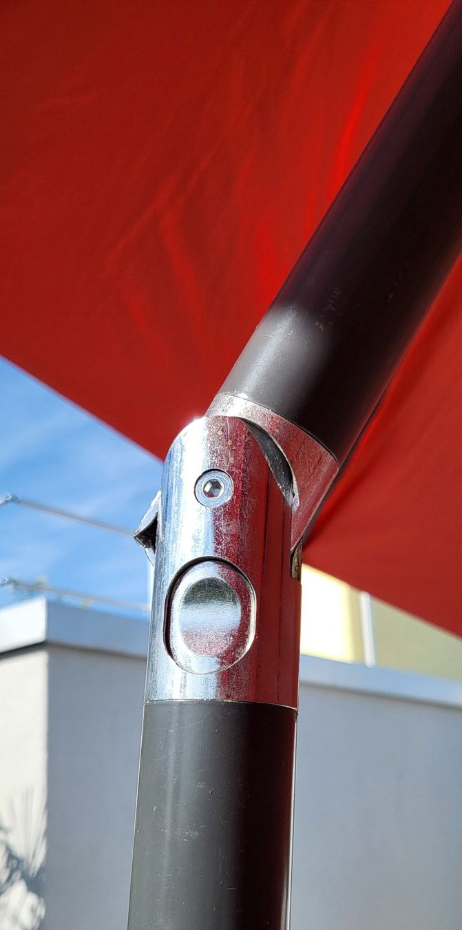Ombrelloni: Sonnenschirm rot, 3m Durchmessser – Usato da Adlikon b.Regensdf venduto da YvZi 4