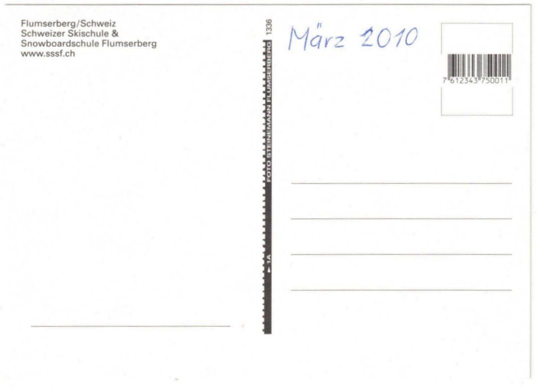 Cartoline postali: Flumserberg - 5 Bild AK – Usato da Binningen venduto da Mountainrider 1