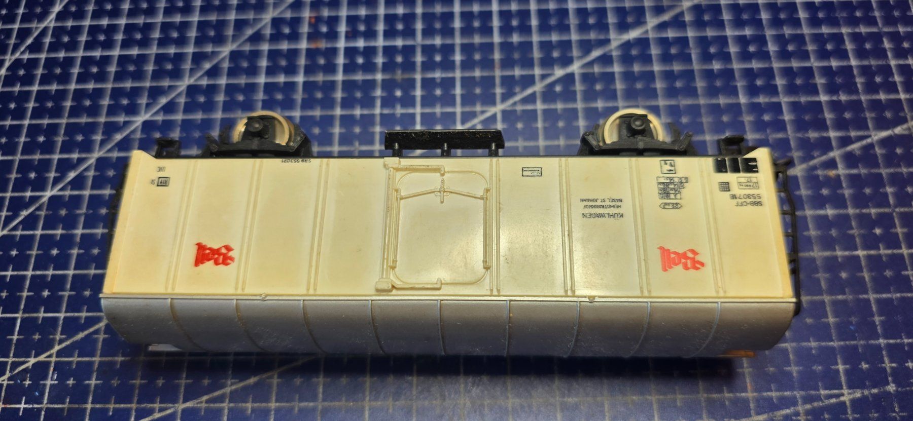 Lima Modellini di ferrovie: Lima Bell Kühlwagen H0/DC – Usato da Hochfelden venduto da Danizh0 2