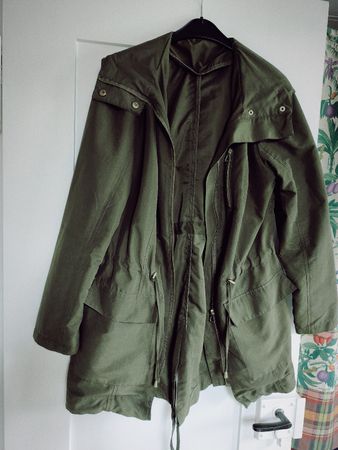 Übergangs Parka grün,40