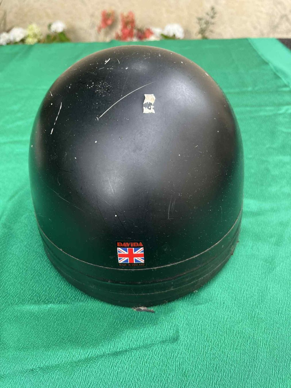 Abiti antichi: ancien casque moto Davida englais – Usato da Genthod venduto da Lenas9 3