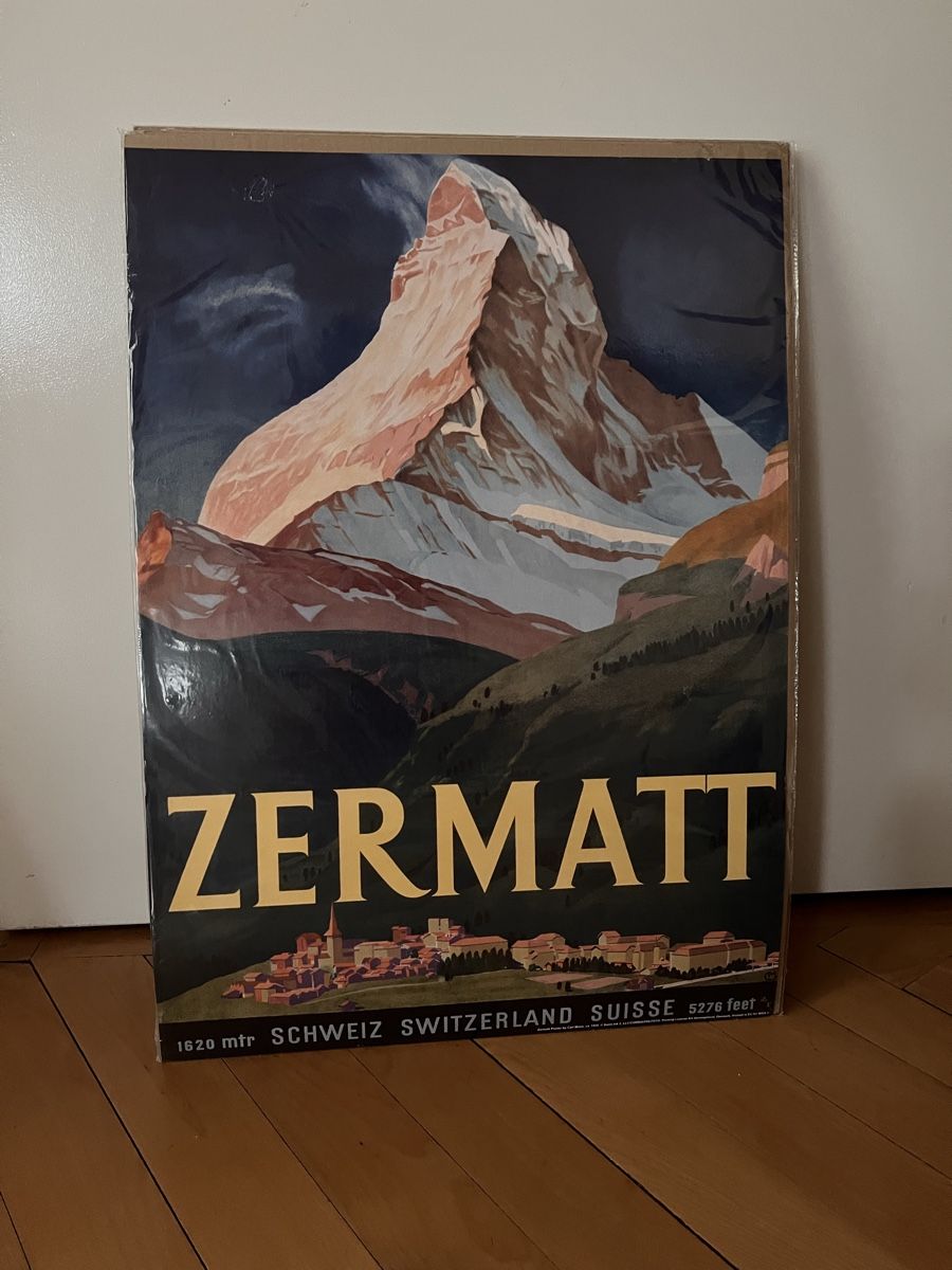 Posters & Illustrations: Werbeplakat Zermatt – Neuf avec emballage d'origine à Zürich par 144happy