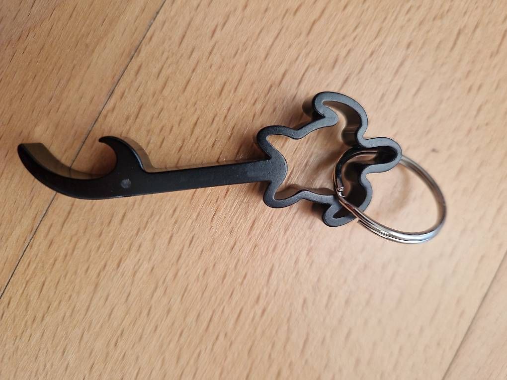 Portachiavi: Schlüsselanhänger mit Flaschenöffner, Keychain – Nuovo e nell'imballaggio originale da Hettlingen venduto da worldexplorer 2