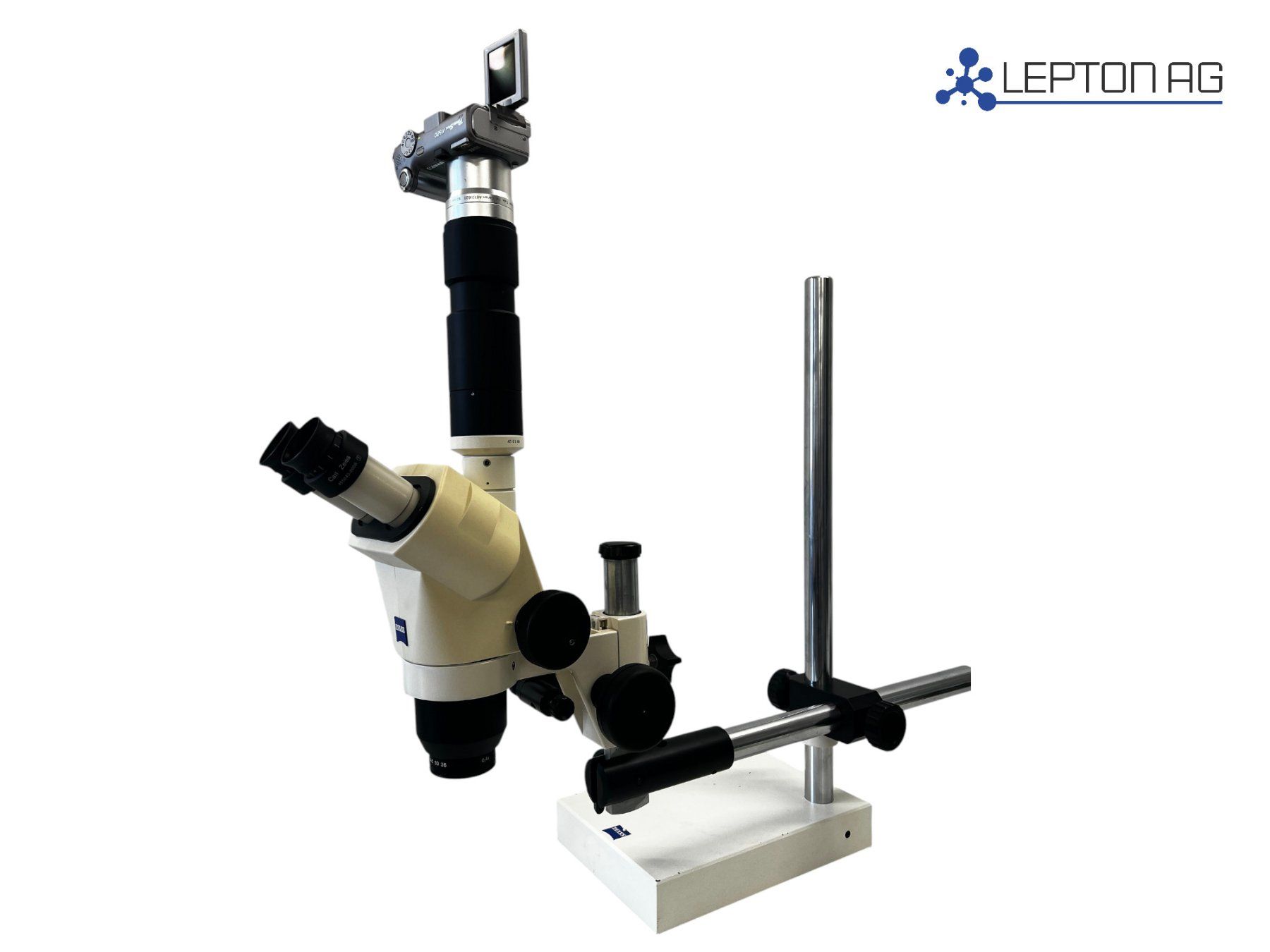 Accessori da laboratorio: Zeiss Stemi 2000-CS Stereomikroskop mit Kamera – Usato da Niederdorf venduto da LeptonAG_Labor