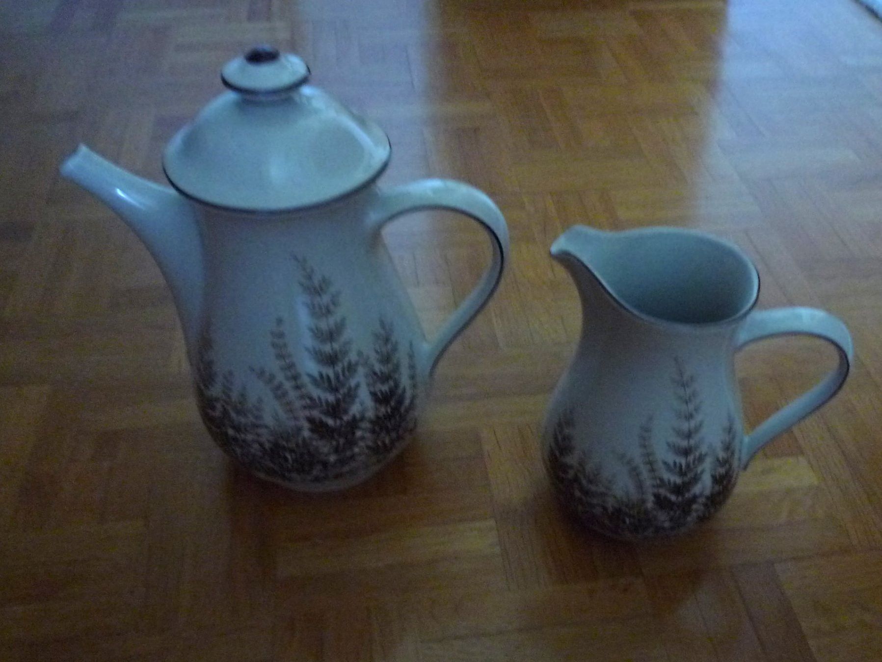 Set di piatti: Kaffee- und Milchkrug  "Marion" – Usato da Rafz venduto da Sonnenblume305