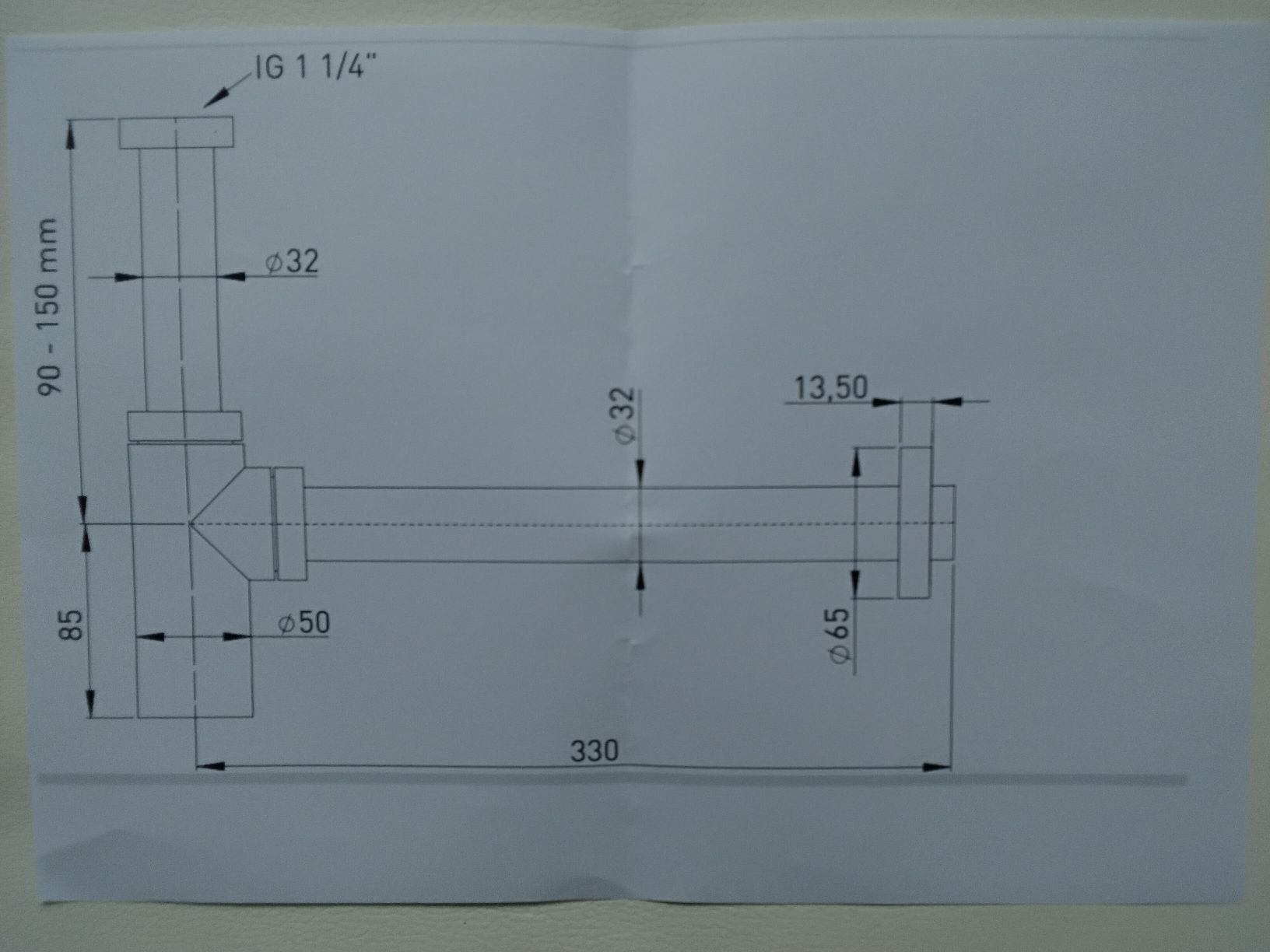 Tutte le decorazioni: Neuer Desing Siphon – Nuovo e nell'imballaggio originale da Bubendorf venduto da hoyasu 4