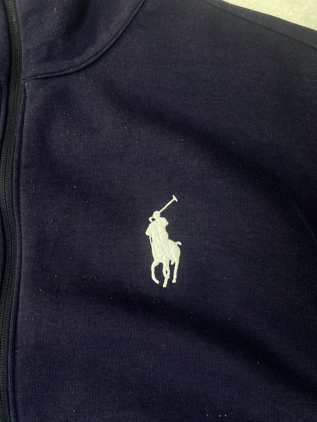 Ralph Lauren Maglioni & Felpe: Ralph Lauren Zipper Blue – Usato da Wald ZH venduto da Drue36sechs 2