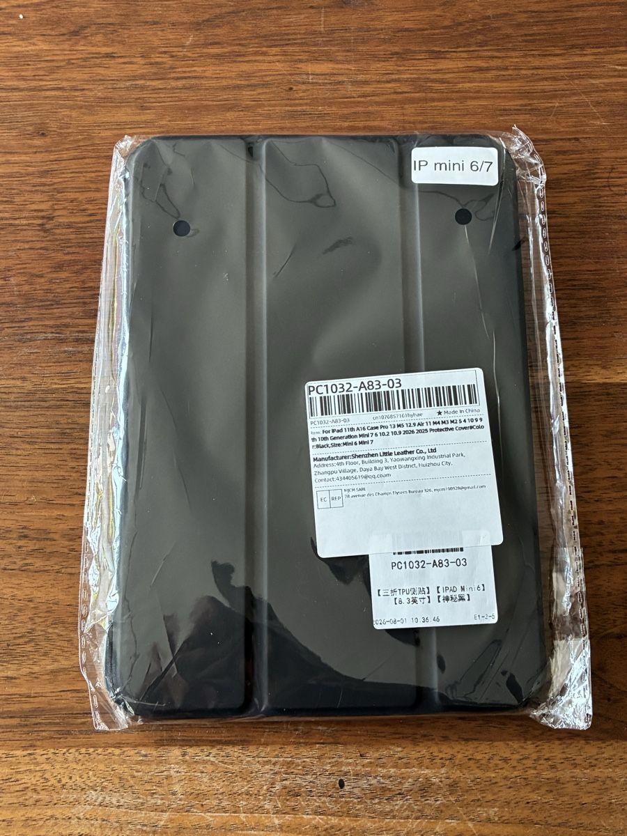 Apple Covers & Taschen: Schutzhülle iPad mini 6/7 NEU – Neu und originalverpackt aus Emmen von paesu6