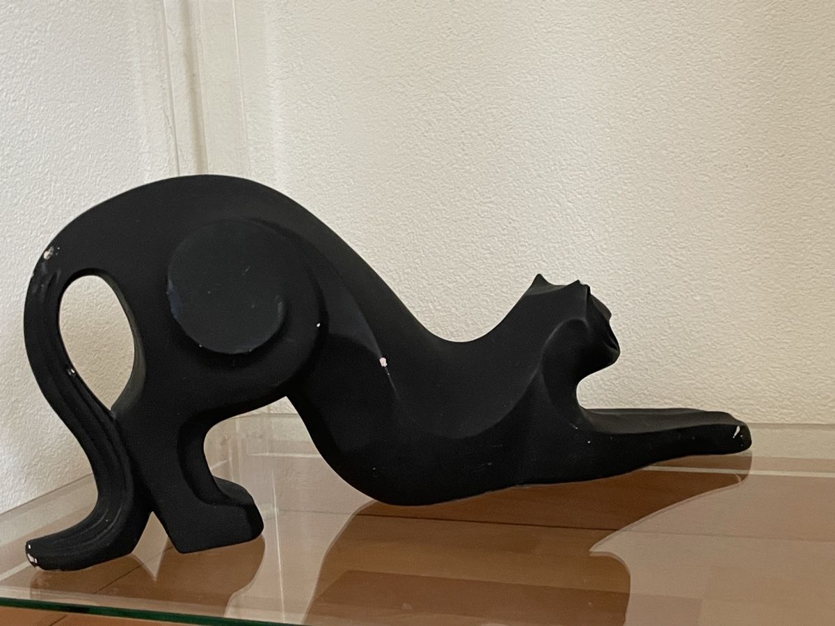 Sculture & Statue: KATZE Austin Skulptur 1990 – Usato da Richterswil venduto da Prangins9 8