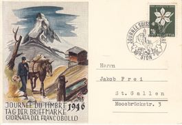 TdB 1946 Sion, Karte mit SST S. 269