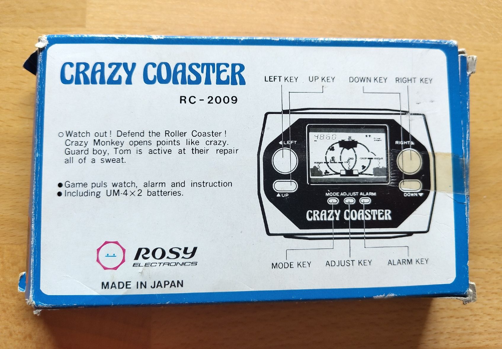 Console: Crazy Coaster LCD Game, Retro Game Nostalgie, Top Zustand – Usato da Bonaduz venduto da Gluehwuermchen44 3