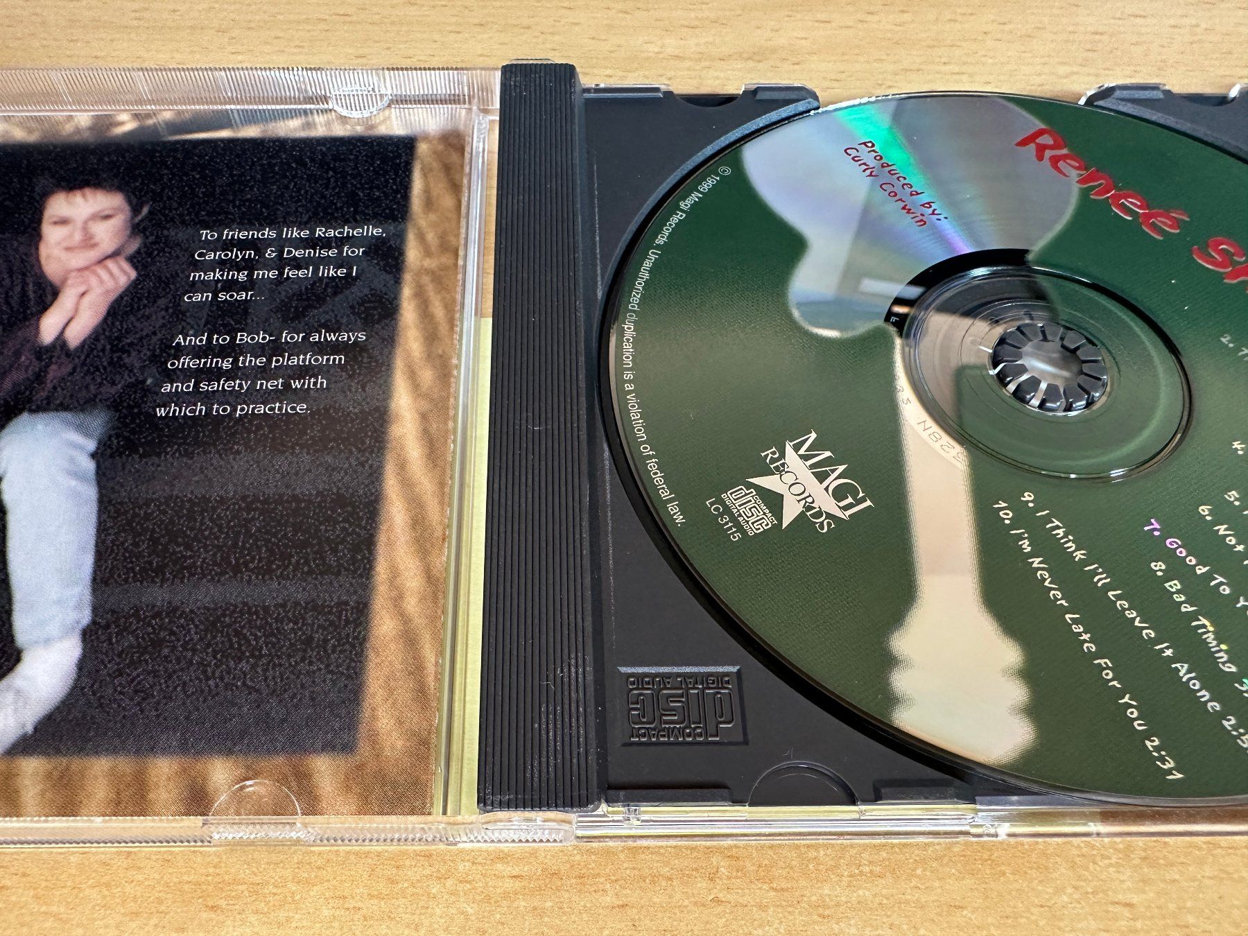 CDs: Reneé Shafer – In Between – Gebraucht aus Rikon im Tösstal von Alpenmutz 2