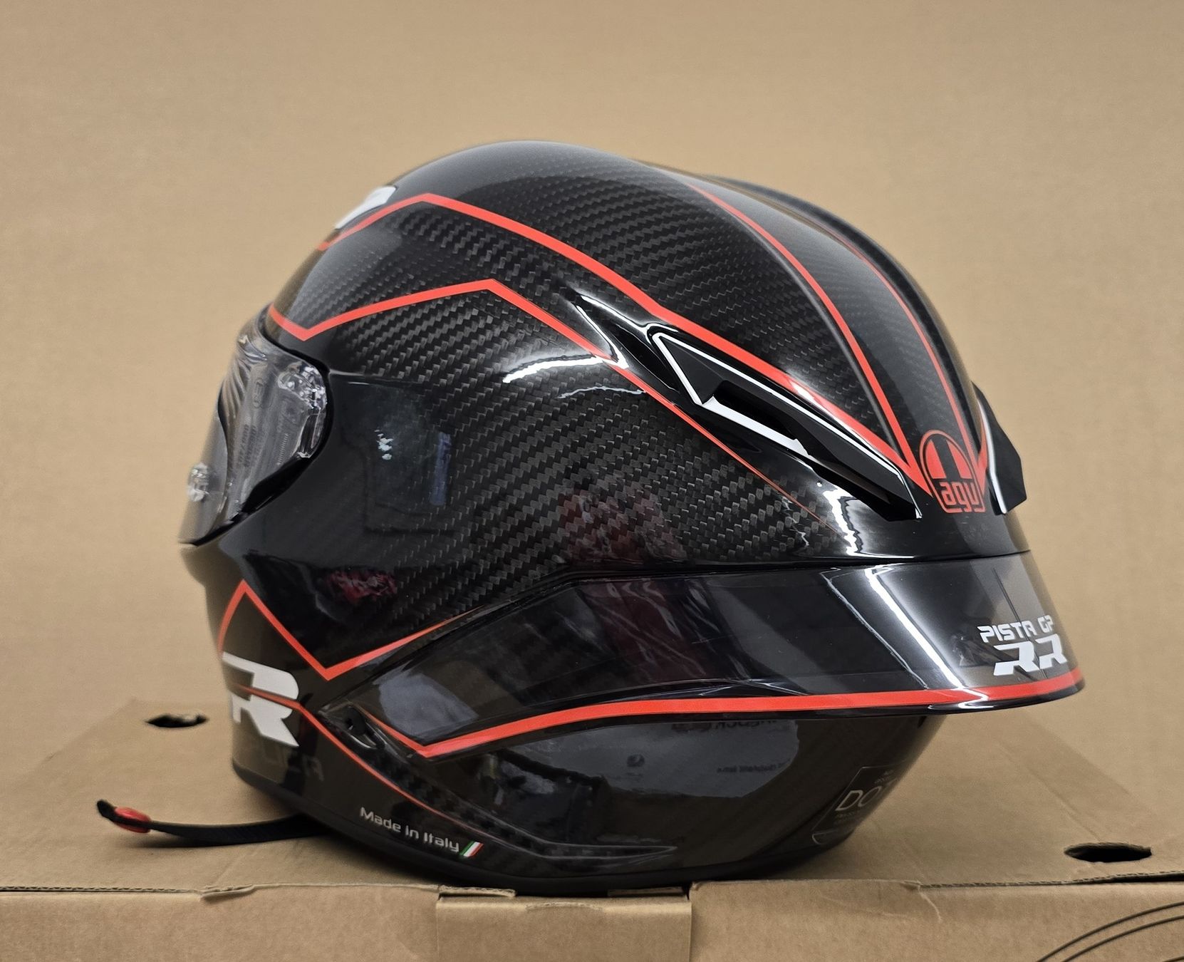AGV Caschi & visiere: AGV Pista GP RR Performante Carbon/Red – Nuovo e nell'imballaggio originale da Spreitenbach venduto da S-G 2