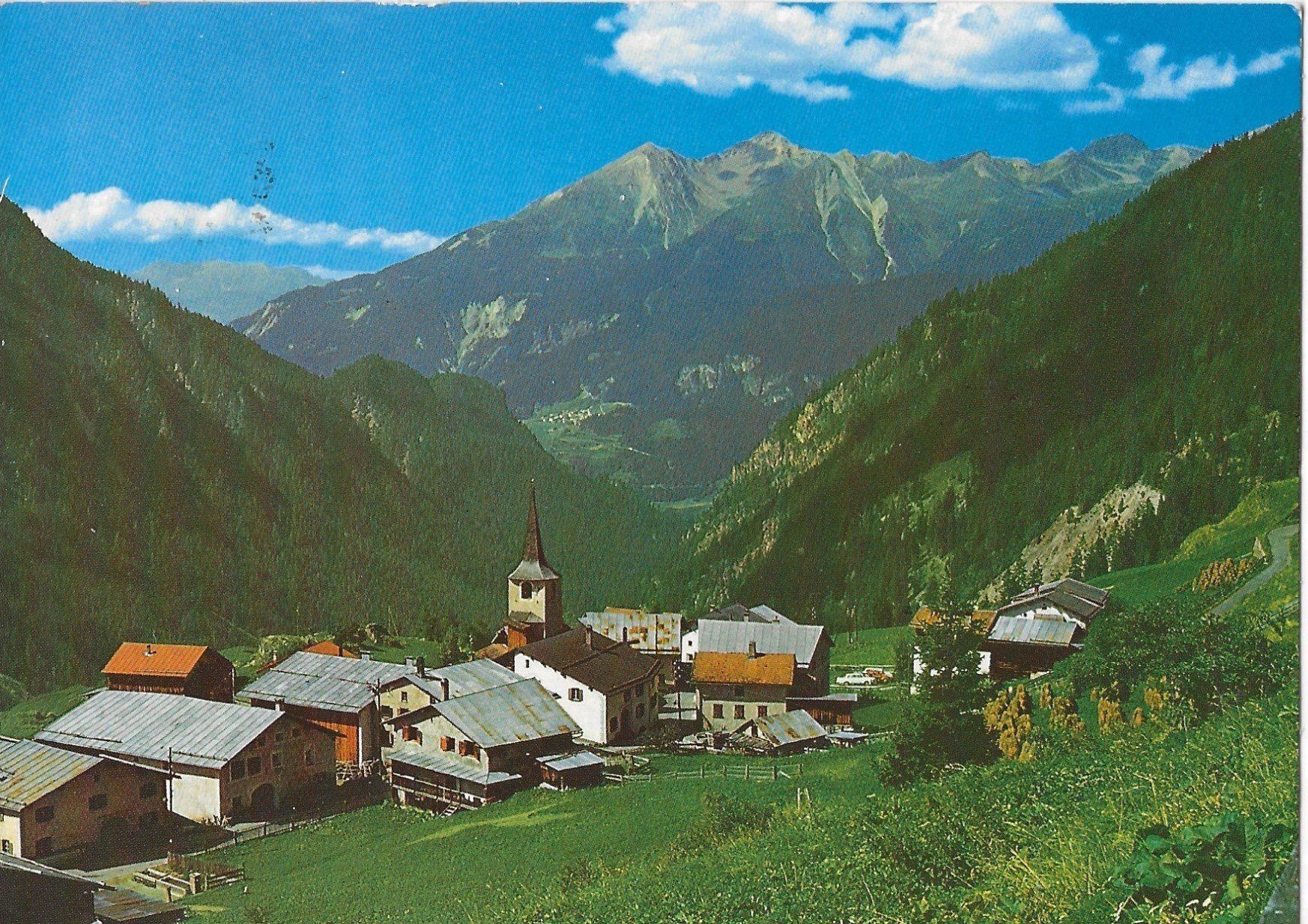 Ansichtskarten: Stuls, Preda, 1972 – Gebraucht aus Frauenfeld von Merk52