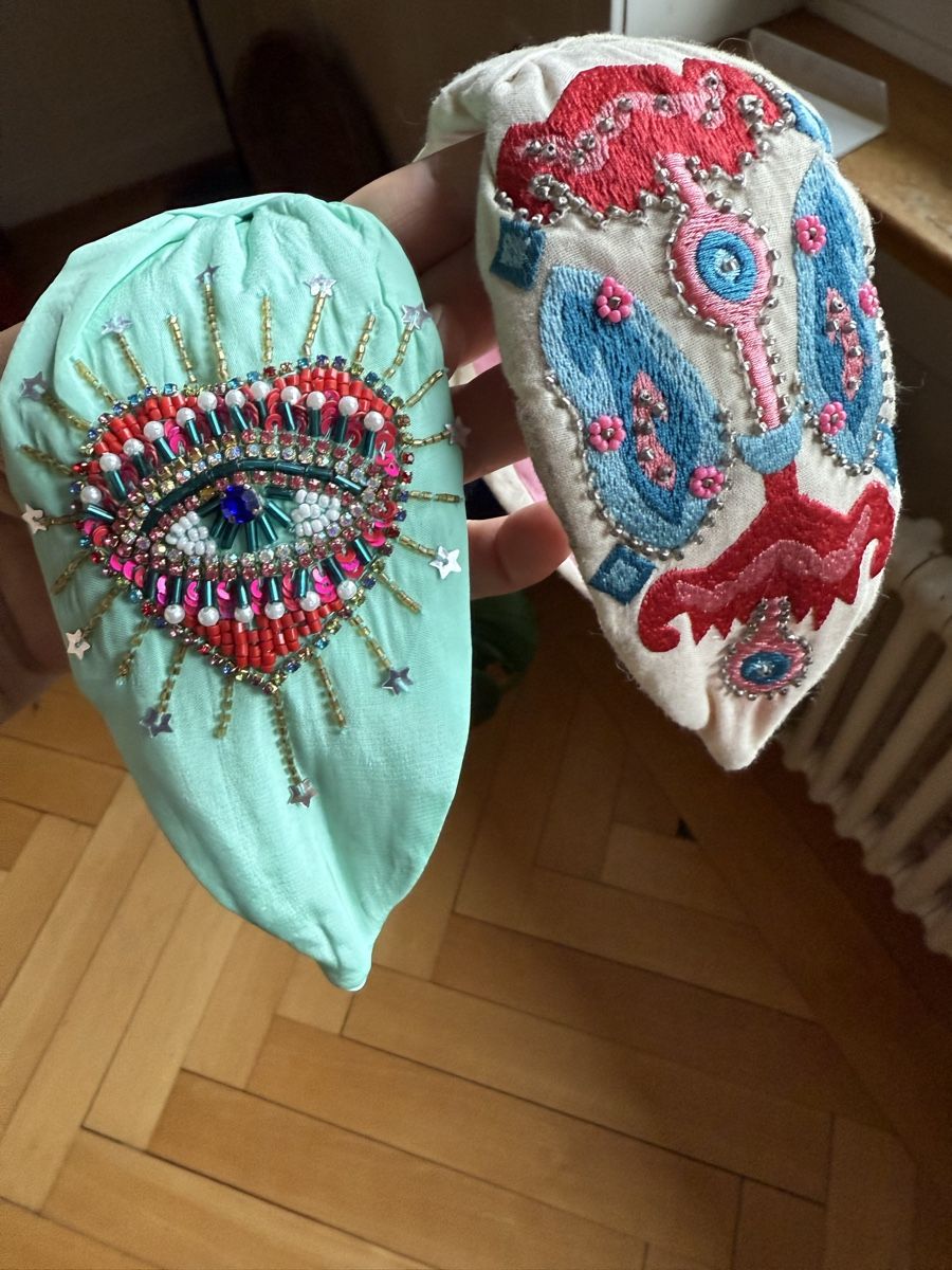 Haarschmuck: Haarreifen bestickt – Neu (gemäss Beschreibung) aus Winterthur von ninanill 4