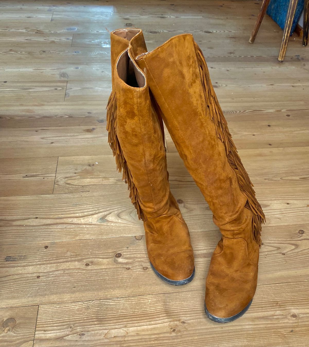 Herrenschuhe: Stiefel mit Fransen braun Grösse 43 – Gebraucht aus Wald ZH von nicolaslindt 4