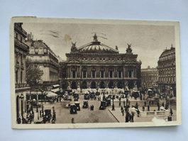 Ansichtskarte Paris Place de l'Opera gelaufen 1931