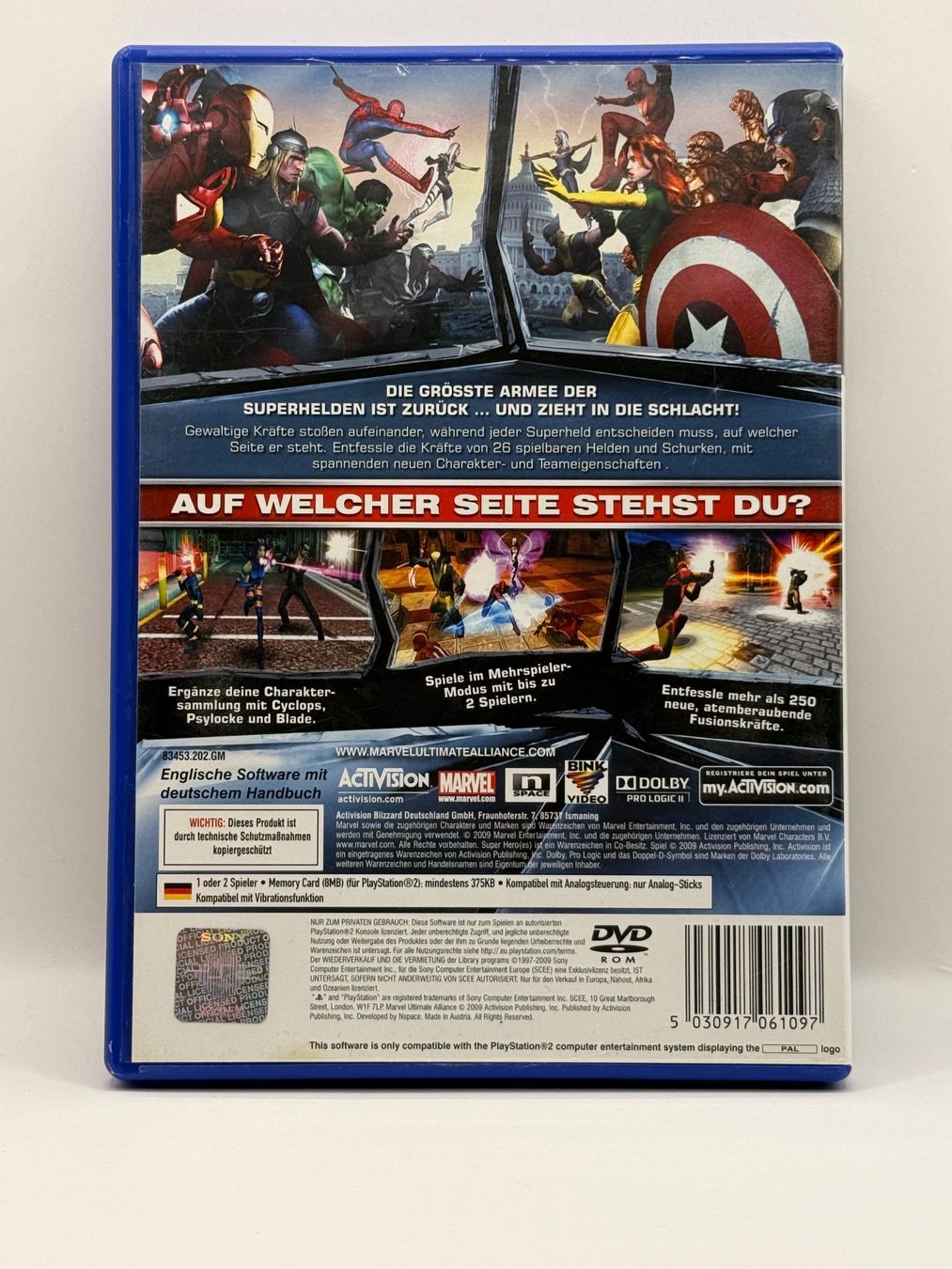 Giochi: Marvel : Ultimate Alliance 2 - Playstation 2 - CIB – Usato da Dietikon venduto da gab_qz7y 1