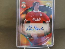 Topps Chrome Robbie Fowler Auto / 50