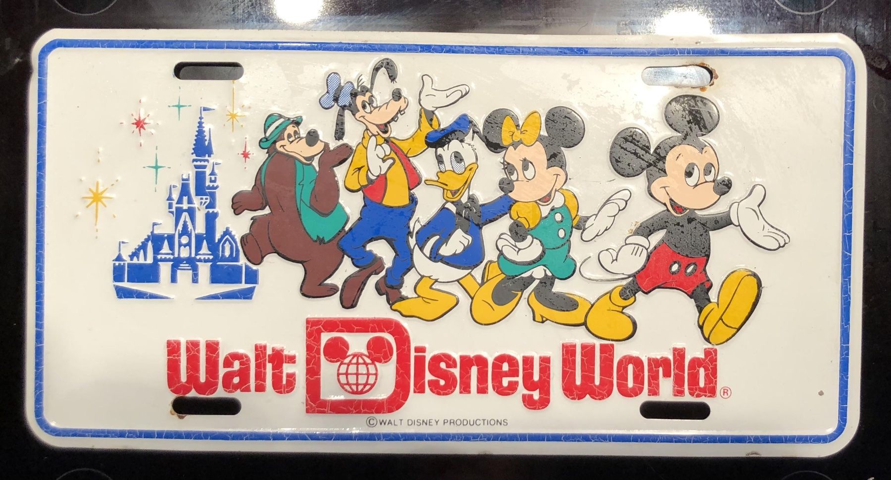 Insegne: Blechschild Walt Disney World mit Mickey und Co. – Usato da Oberkulm venduto da Weberlisa