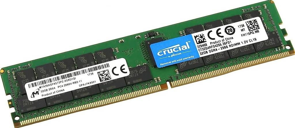 Memory / RAM: Crucial 32 gb ram ddr4 – Gebraucht aus Wollerau von Thiago_CH