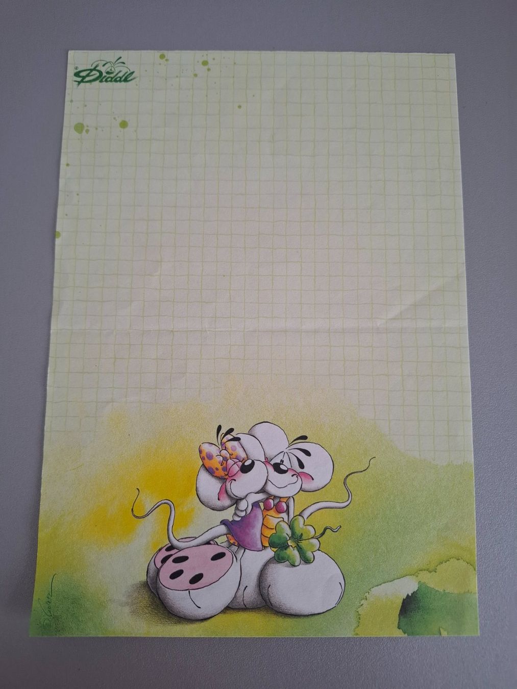 Schreibblöcke: Diddl Blatt A5 aus Block Nr. 243 – Gebraucht aus Grosswangen von michelli.