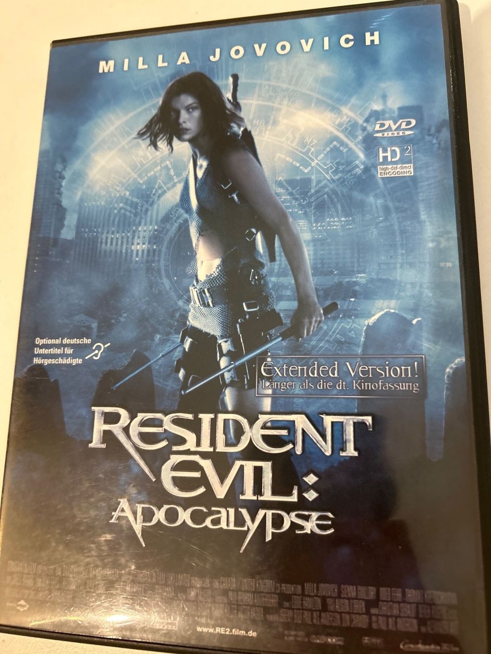 Tutti i DVDs: DVD- Resident Evil: Apocalypse – Usato da Guntershausen venduto da Gloominati