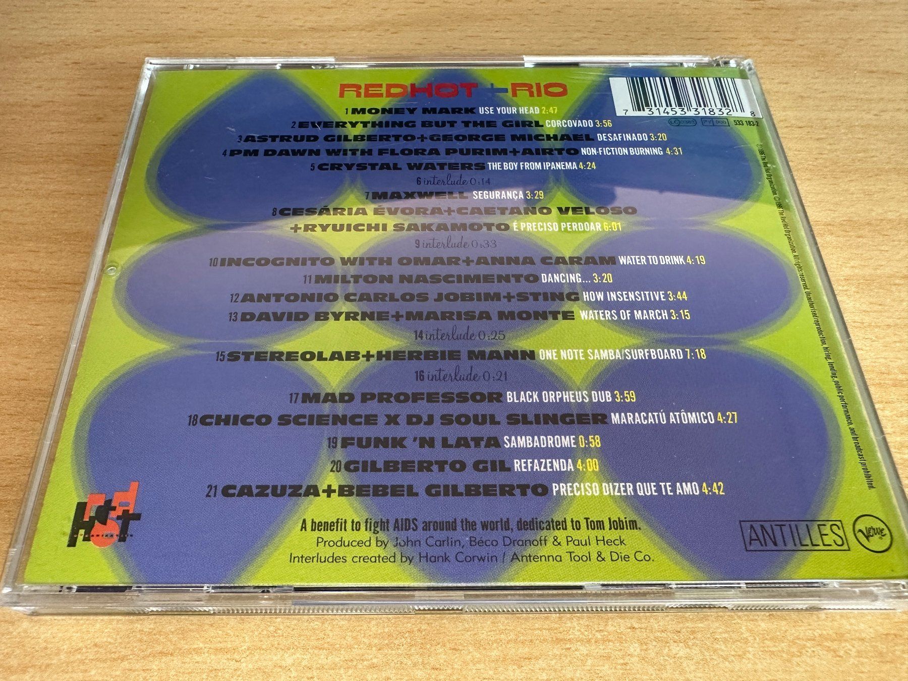 CD: Various – Red Hot + Rio – Usato da Rikon im Tösstal venduto da Alpenmutz 1