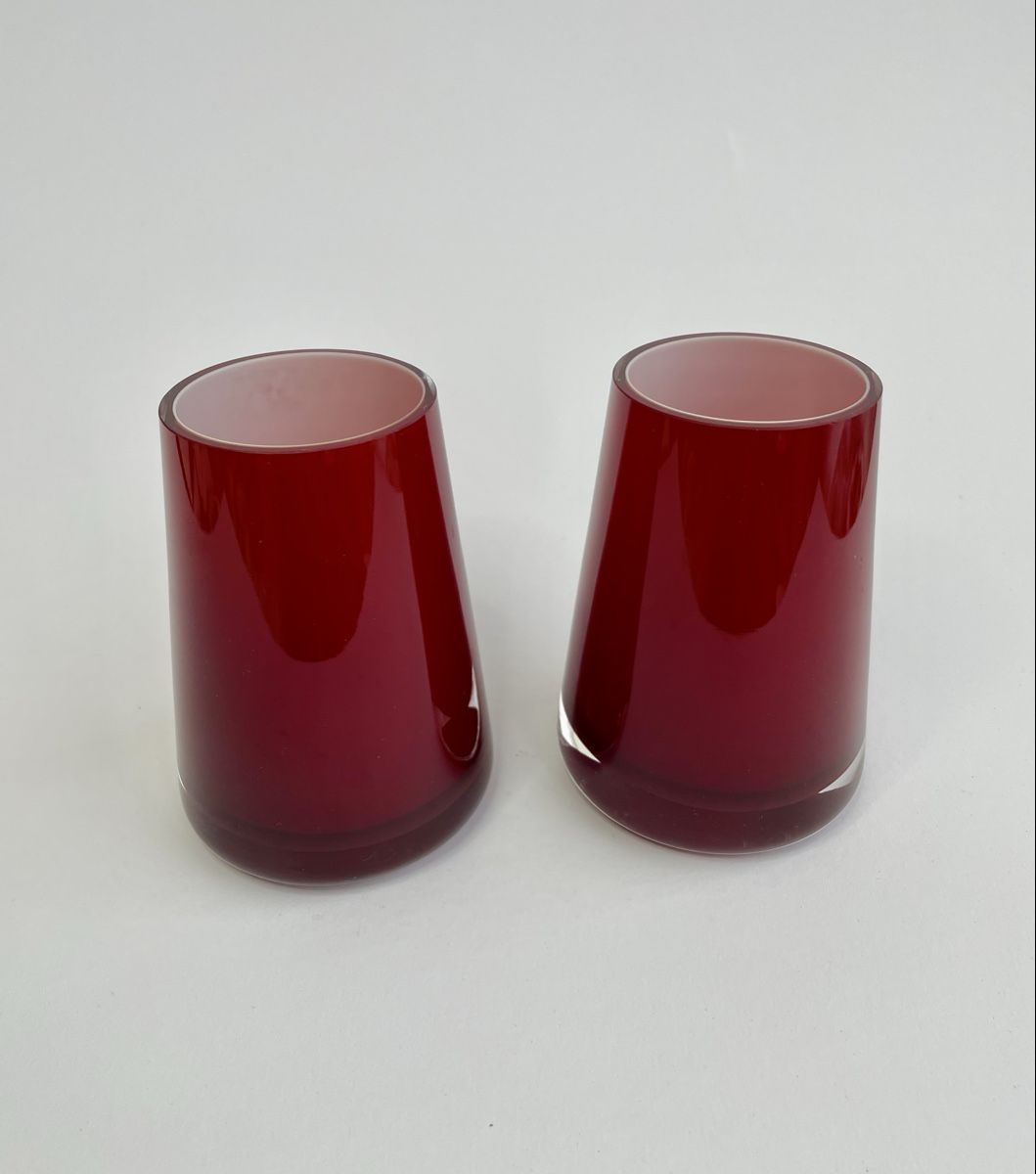 Villeroy & Boch Vasi & Recipienti: 2 x Villeroy & Boch Numa Mini Vase deep cherry – Usato da Genève venduto da mar_nd6c 8