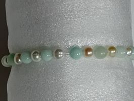 armband süsswasserperlen,,elastisch