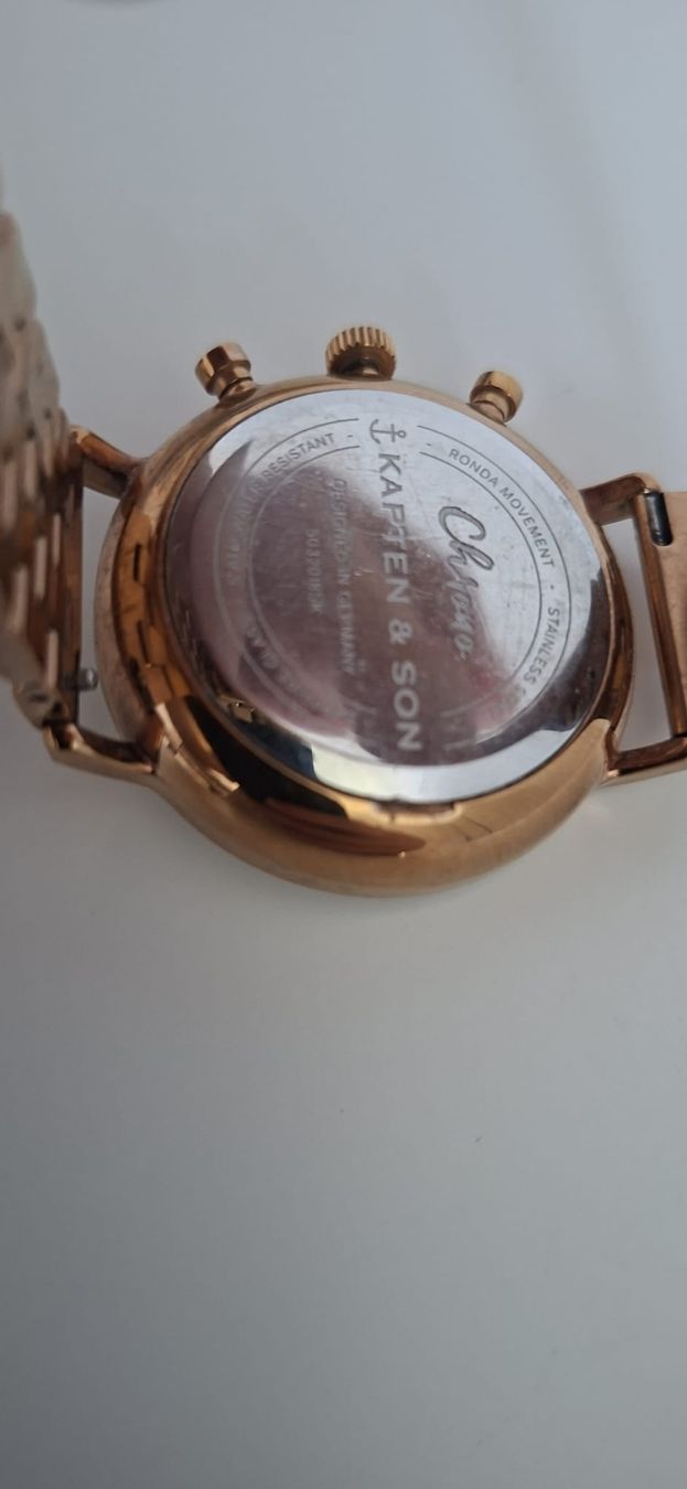 Kapten & Son Orologi: Roségoldene Kapten & Son Uhr – Usato da Effretikon venduto da Malou 2