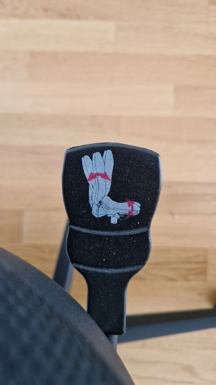 Sedie: Chaise de bureau noire confortable – Usato da Biel/Bienne venduto da Boozook 3