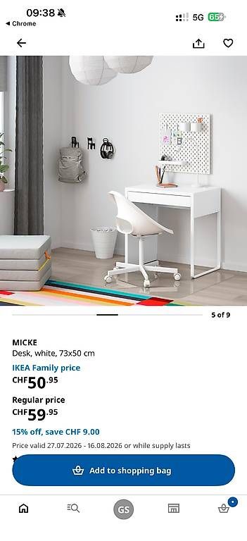 Schreibtische: Bureau Micke Ikea – Gebraucht aus Renens VD von sus_7nzr 4